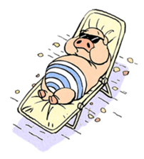 THE PIGS sticker #999300