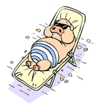 THE PIGS sticker #999300