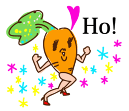 fall vegetable sticker #999599