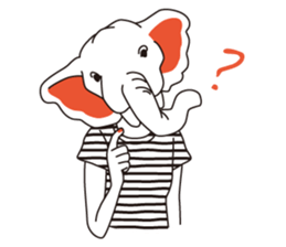 animal masks sticker #1000117