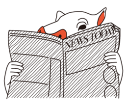 animal masks sticker #1000121