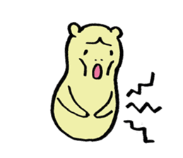 Munch The Bear sticker #1000185