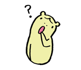 Munch The Bear sticker #1000200