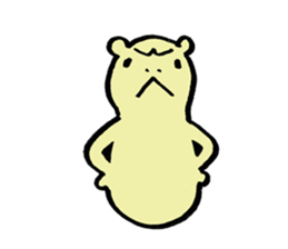 Munch The Bear sticker #1000203