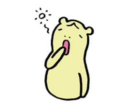 Munch The Bear sticker #1000204