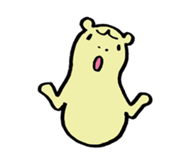 Munch The Bear sticker #1000205