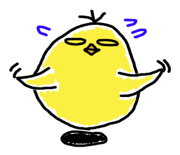 pipi chick sticker #1001097