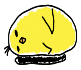 pipi chick sticker #1001098