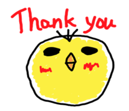 pipi chick sticker #1001108