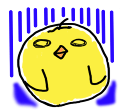 pipi chick sticker #1001110