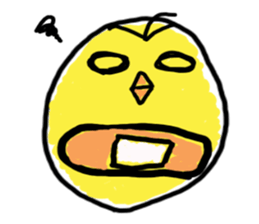 pipi chick sticker #1001112