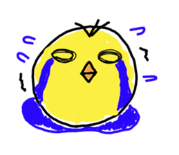 pipi chick sticker #1001113