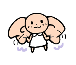 ribon-chan sticker #1001372