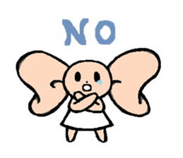 ribon-chan sticker #1001374