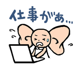 ribon-chan sticker #1001380