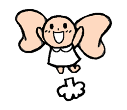 ribon-chan sticker #1001383