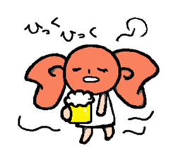 ribon-chan sticker #1001390