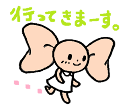 ribon-chan sticker #1001391