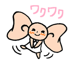 ribon-chan sticker #1001392