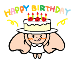 ribon-chan sticker #1001393