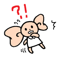 ribon-chan sticker #1001395