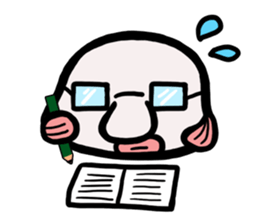 a deep-sea fish*Psychrolutes phrictus sticker #1001461