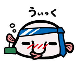 a deep-sea fish*Psychrolutes phrictus sticker #1001462