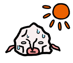 a deep-sea fish*Psychrolutes phrictus sticker #1001465