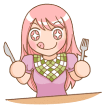 The love story of Gin & Ian sticker #1001492