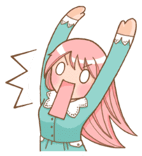 The love story of Gin & Ian sticker #1001494