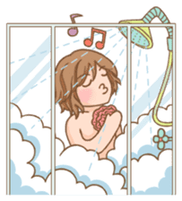 The love story of Gin & Ian sticker #1001501