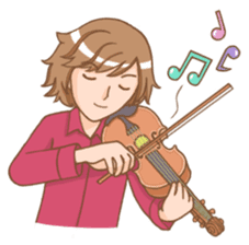 The love story of Gin & Ian sticker #1001502