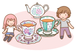 The love story of Gin & Ian sticker #1001516