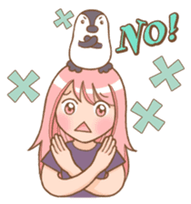 The love story of Gin & Ian sticker #1001522