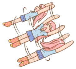 The love story of Gin & Ian sticker #1001525