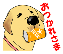 It is a Labrador sticker #1001551