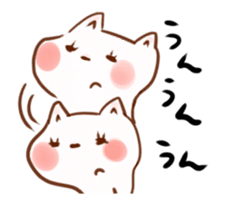 NYANKO no JIJYO(Many aspects of a cat) sticker #1001572