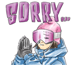 Snowboarder's Sticker sticker #1001737