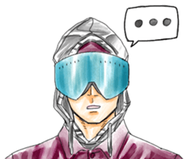 Snowboarder's Sticker sticker #1001742