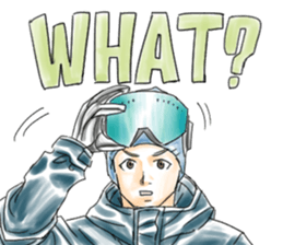 Snowboarder's Sticker sticker #1001747