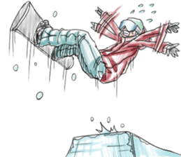 Snowboarder's Sticker sticker #1001748