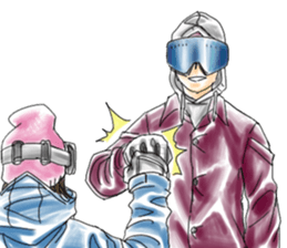 Snowboarder's Sticker sticker #1001750