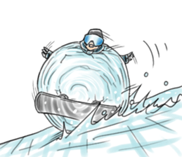 Snowboarder's Sticker sticker #1001760