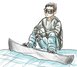 Snowboarder's Sticker sticker #1001762