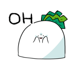 HINEKURE-RADISH2 sticker #1001779