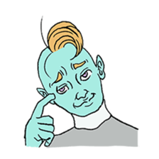 GREEN-MAN sticker #1002129