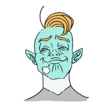 GREEN-MAN sticker #1002130