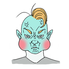 GREEN-MAN sticker #1002134