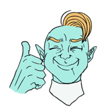 GREEN-MAN sticker #1002165