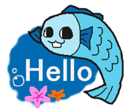 Fish of the sea sticker #1002407